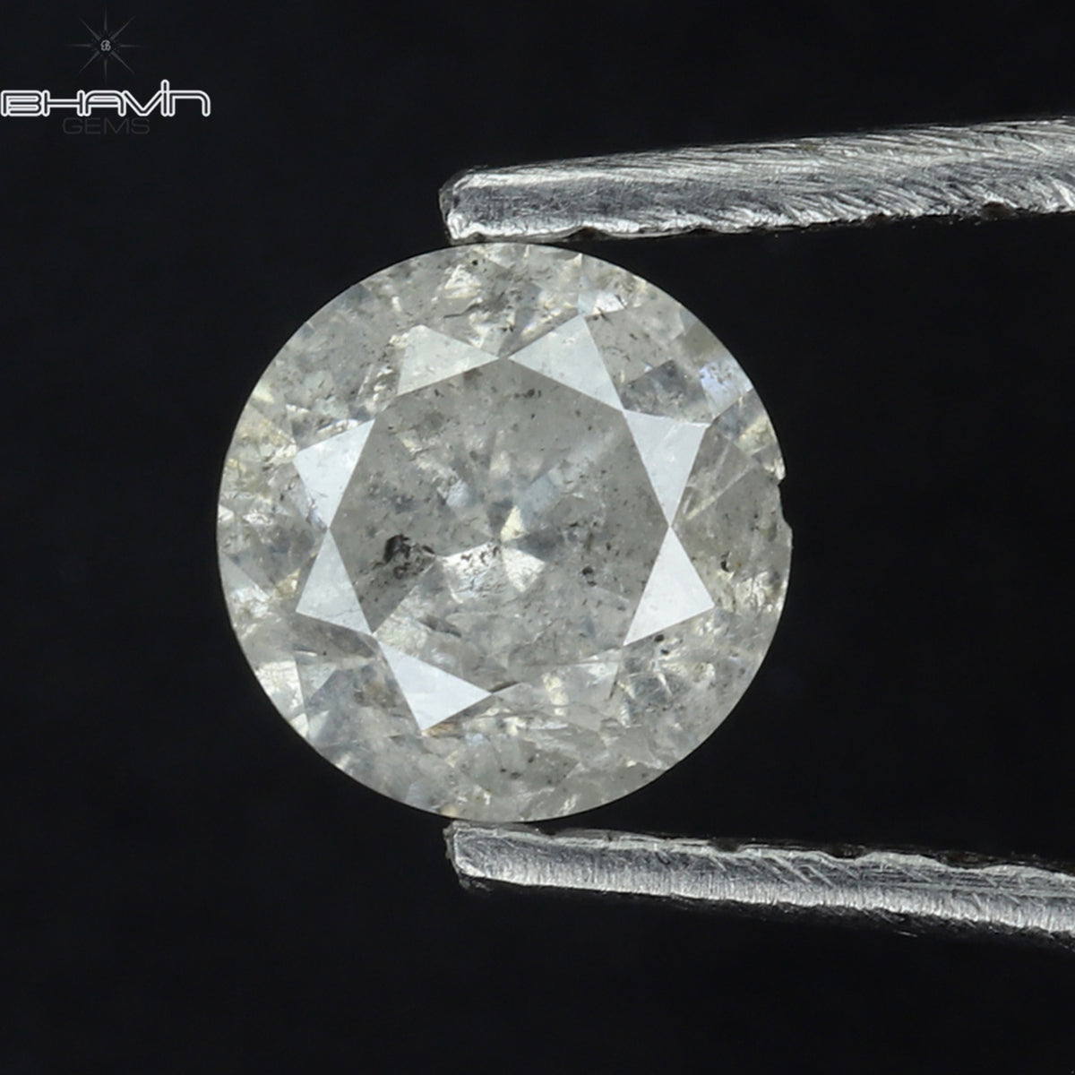 0.36 CT Natural Round Diamond White Color Clarity I3 (4.36 MM)