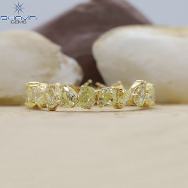 Mix Diamond, Natural Diamond Ring, Yellow Diamond, Gold Ring, Engagement Ring, Wedding Ring, Diamond Ring