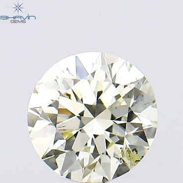 0.19 CT Round Shape Natural Loose Diamond White(K) Color SI1 Clarity (3.68 MM)