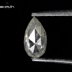 0.21 CT Pear Shape Natural Diamond White Color I3 Clarity (5.24 MM)