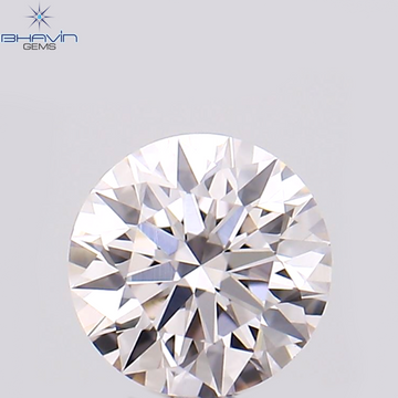 0.20 CT Natural Round Diamond Pink Color Clarity VS1 (3.80 MM)