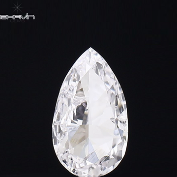 0.12 CT Natural Pear Diamond White Color Clarity SI1 (4.85 MM)