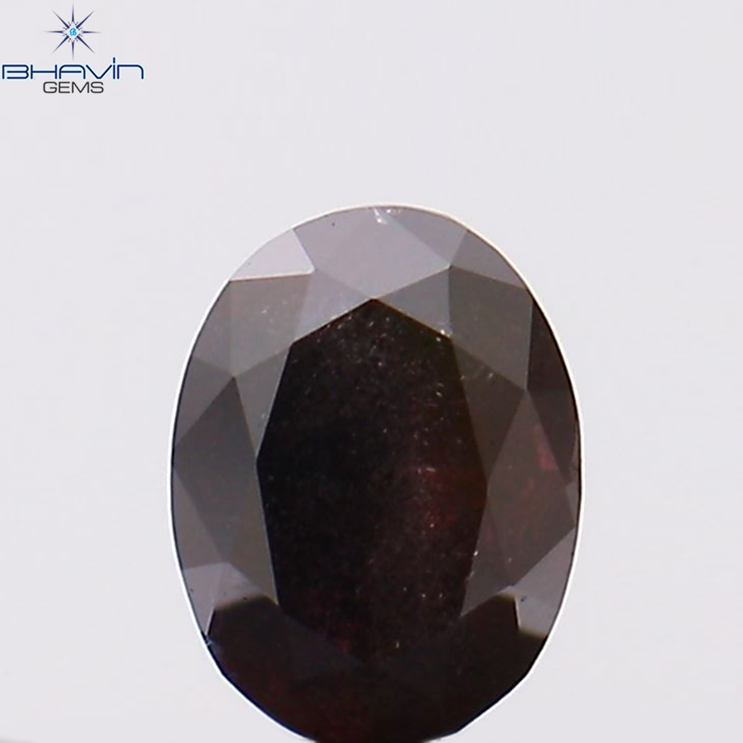 0.15 CT Oval Shape Natural Diamond Pink Color I3 Clarity (3.72 MM)