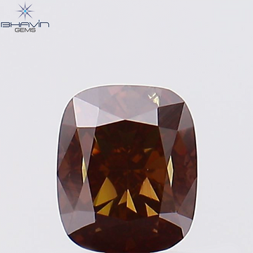 0.93 CT クッション シェイプ ナチュラル ルース ダイヤモンド グリーン カラー VS2 クラリティ (5.60 MM)