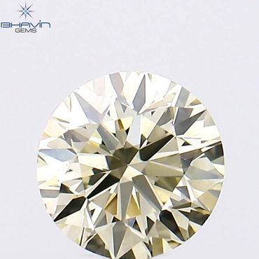 0.31 CT Round Shape Natural Loose Diamond White (L) Color VS1 Clarity (4.22 MM)