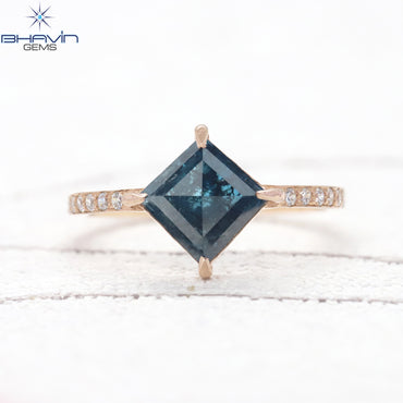 Kite Diamond Blue Diamond Natural Diamond Ring Gold Ring Engagement Ring