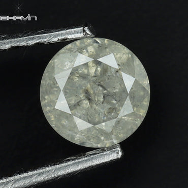 0.23 CT Round Shape Natural Loose Diamond White Color I3 Clarity (3.99 MM)
