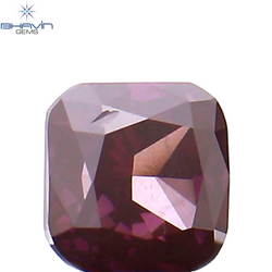 0.12 CT Cushion Shape Natural Loose Diamond Enhanced Pink Color VS2 Clarity (2.64 MM)