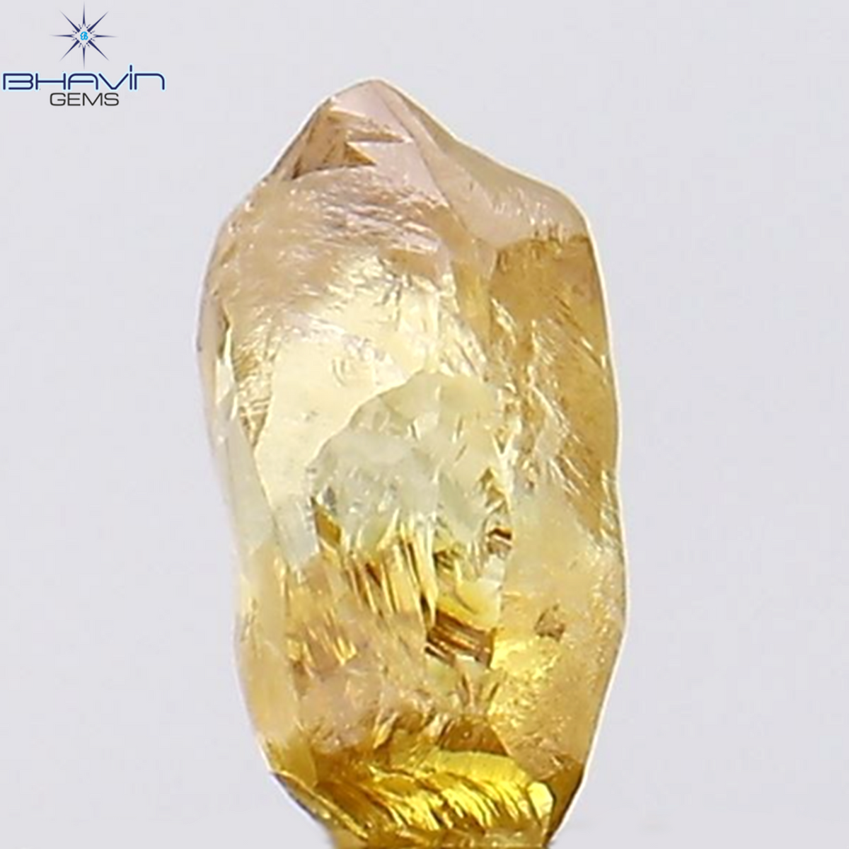 1.14 CT ラフシェイプ ナチュラル ダイヤモンド ホワイト カラー I2 クラリティ (8.43 MM)