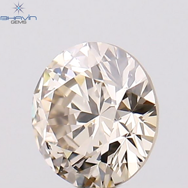 0.39 CT Round Shape Natural Loose Diamond White (M) Color VS1 Clarity (4.65 MM)