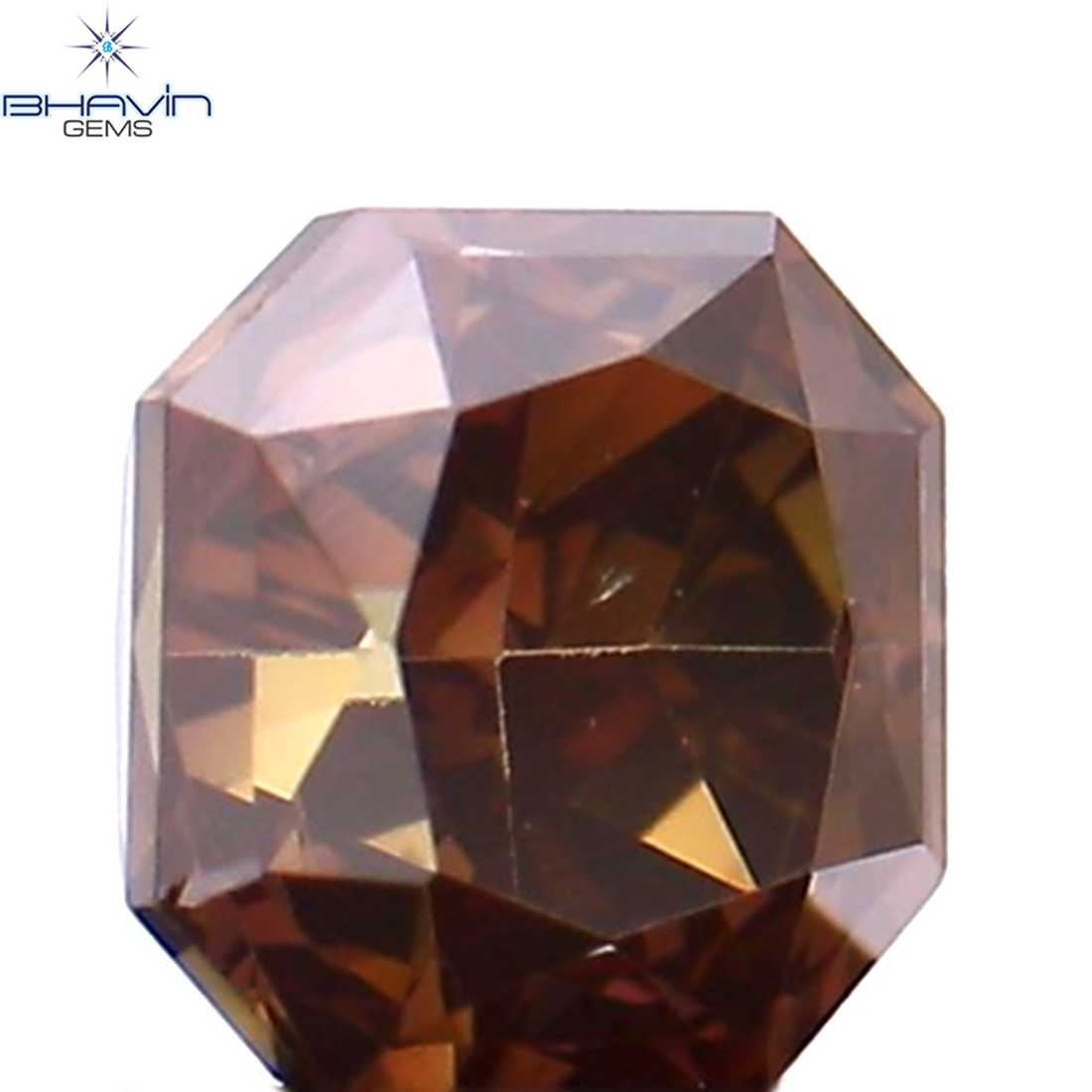 0.29 CT Natural Radiant Diamond Enhanced Pink Color Clarity SI1 (3.50 MM)