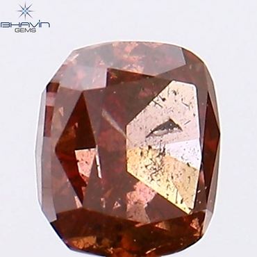 0.24 CT Cushion Shape Natural Loose Diamond Pink Color I2 Clarity (3.60 MM)