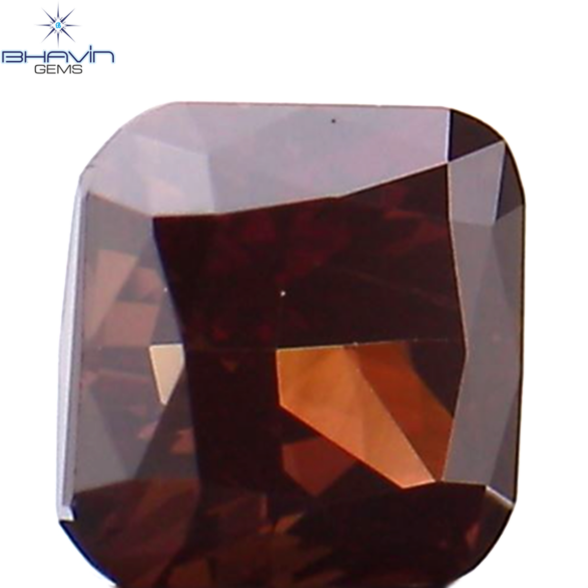 0.18 CT Natural Cushion Diamond Enhanced Pink Color Clarity VS1 (3.06 MM)