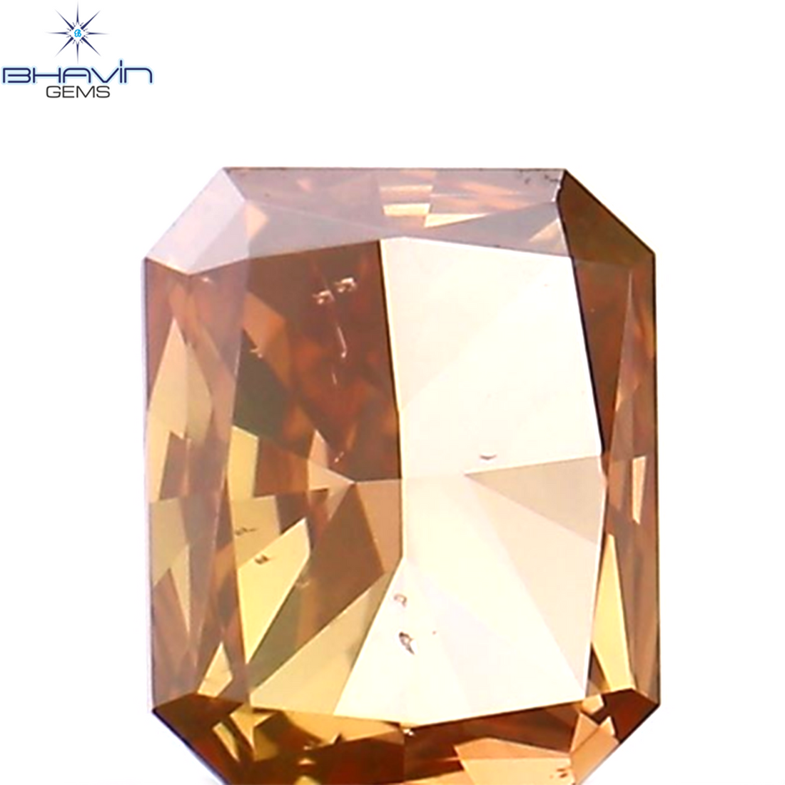 0.22 CT Natural Radiant Diamond Enhanced Pink Color Clarity VS1 (3.97 MM)