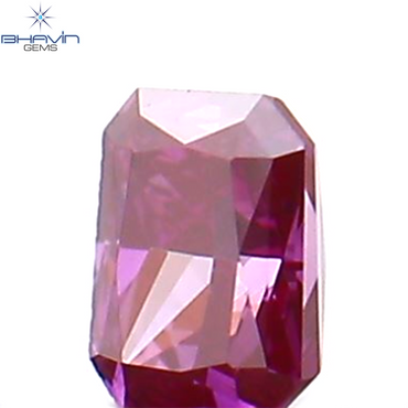 0.04 CT Radiant Diamond Pink Color Natural Diamond Clarity VS1 (2.24 MM)