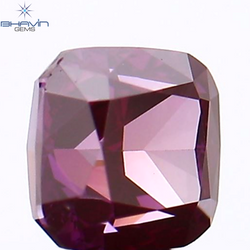 0.32 CT Cushion Shape Natural Loose Diamond Enhanced Pink Color VS1 Clarity (3.60 MM)