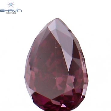 0.29 CT Pear Shape Natural Diamond Pink Color VS1 Clarity (4.61 MM)