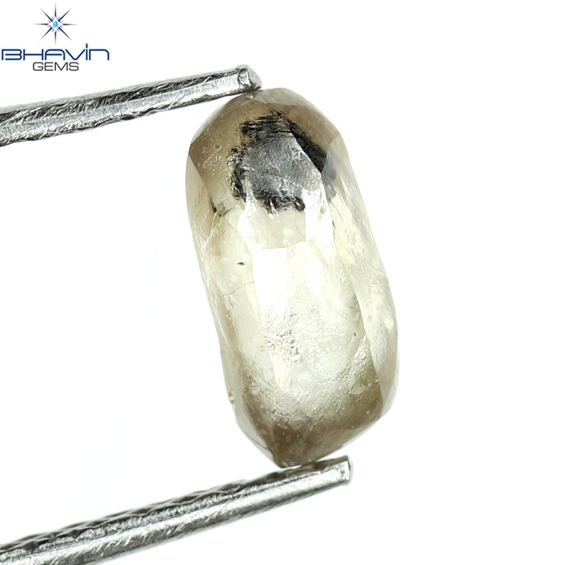 0.84 CT Natural Rough Diamond Pink Color Clarity SI (7.26 MM)