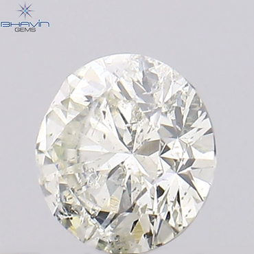 0.27 CT Round Shape Natural Loose Diamond White(H) Color I1 Clarity (3.84 MM)