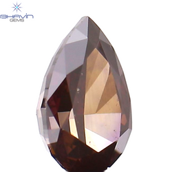 0.21 CT Pear Shape Natural Diamond Pink Color VS2 Clarity (4.55 MM)
