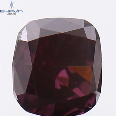 0.17 CT Cushion Shape Natural Loose Diamond Pink Color VS1 Clarity (3.30 MM)
