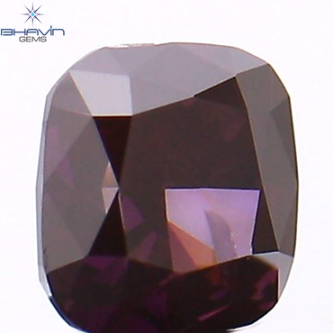0.16 CT Cushion Shape Natural Loose Diamond Enhanced Pink Color SI1 Clarity (3.11 MM)