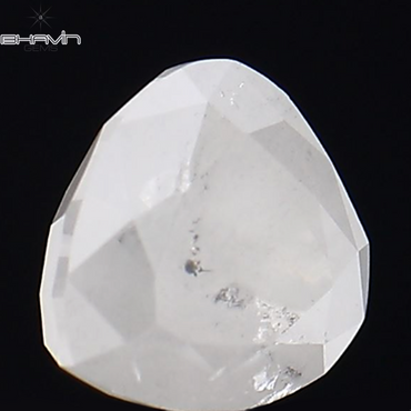 0.50 CT Heart Shape Natural Diamond White Color I3 Clarity (4.56 MM)