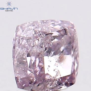 0.07 CT Cushion Shape Natural Diamond Pink Color I1 Clarity (2.42 MM)