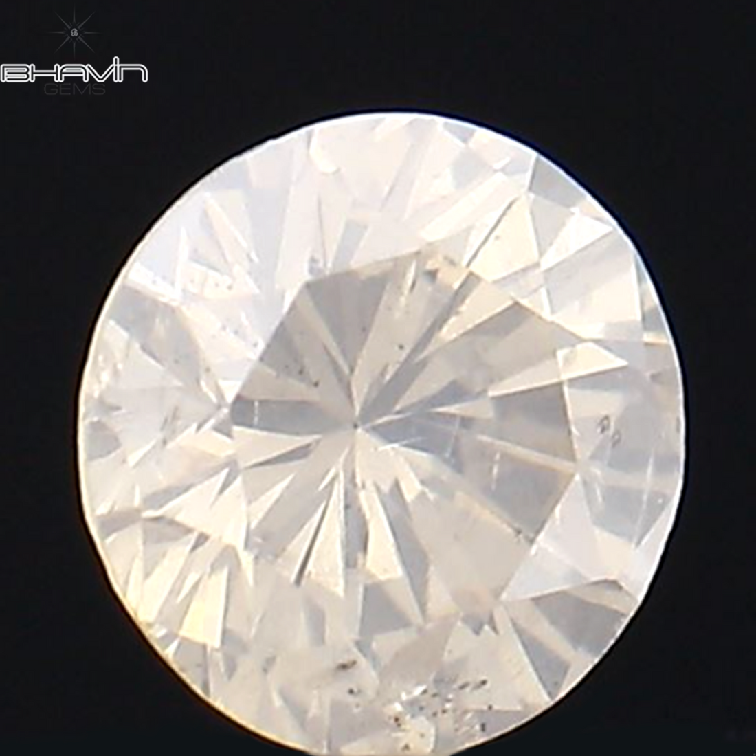 0.12 CT Natural Round Diamond White Fancy Color Clarity SI1 (3.20 MM)