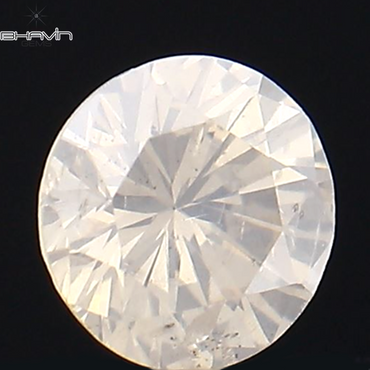 0.12 CT Round Shape Natural Loose Diamond White Color SI1 Clarity (3.20 MM)