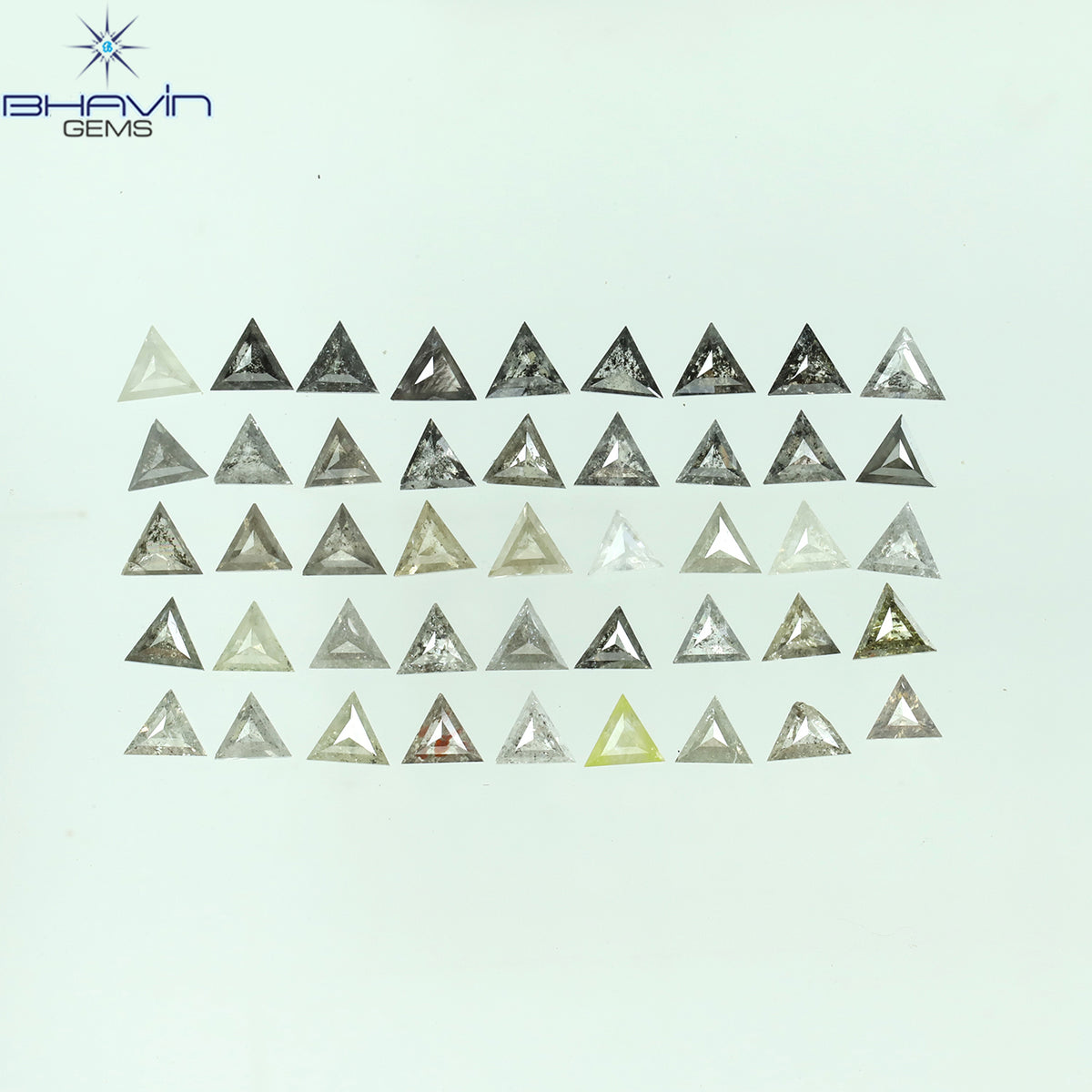 0.05 CT/5 ピース ラウンド シェイプ ナチュラル ルース ダイヤモンド ピンク カラー I1 クラリティ (0.05 MM)