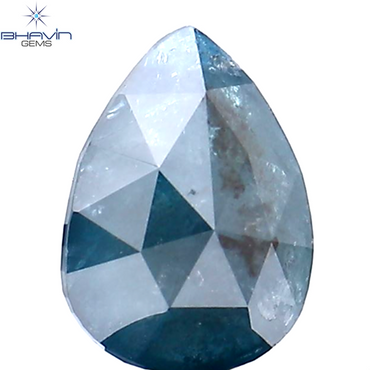 1.20 Pear Shape Natural Diamond Blue Color I3 Clarity (8.30 MM)
