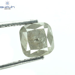 1.04 CT Cushion Shape White Color Natural Loose Diamond Clarity I3 (5.24 MM)
