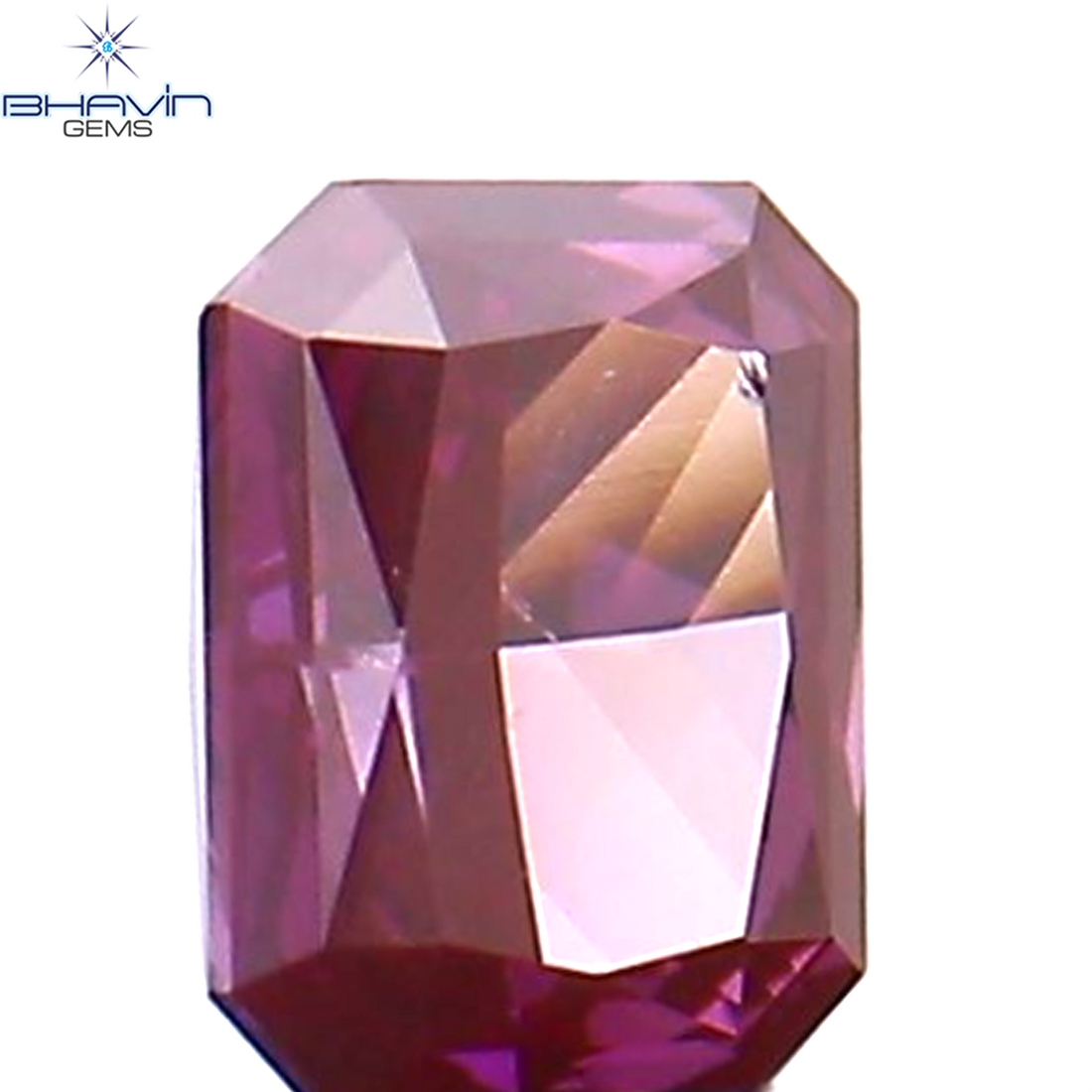 0.04 CT ラディアント ダイヤモンド ピンク カラー ナチュラル ダイヤモンド クラリティ VS1 (2.24 MM)