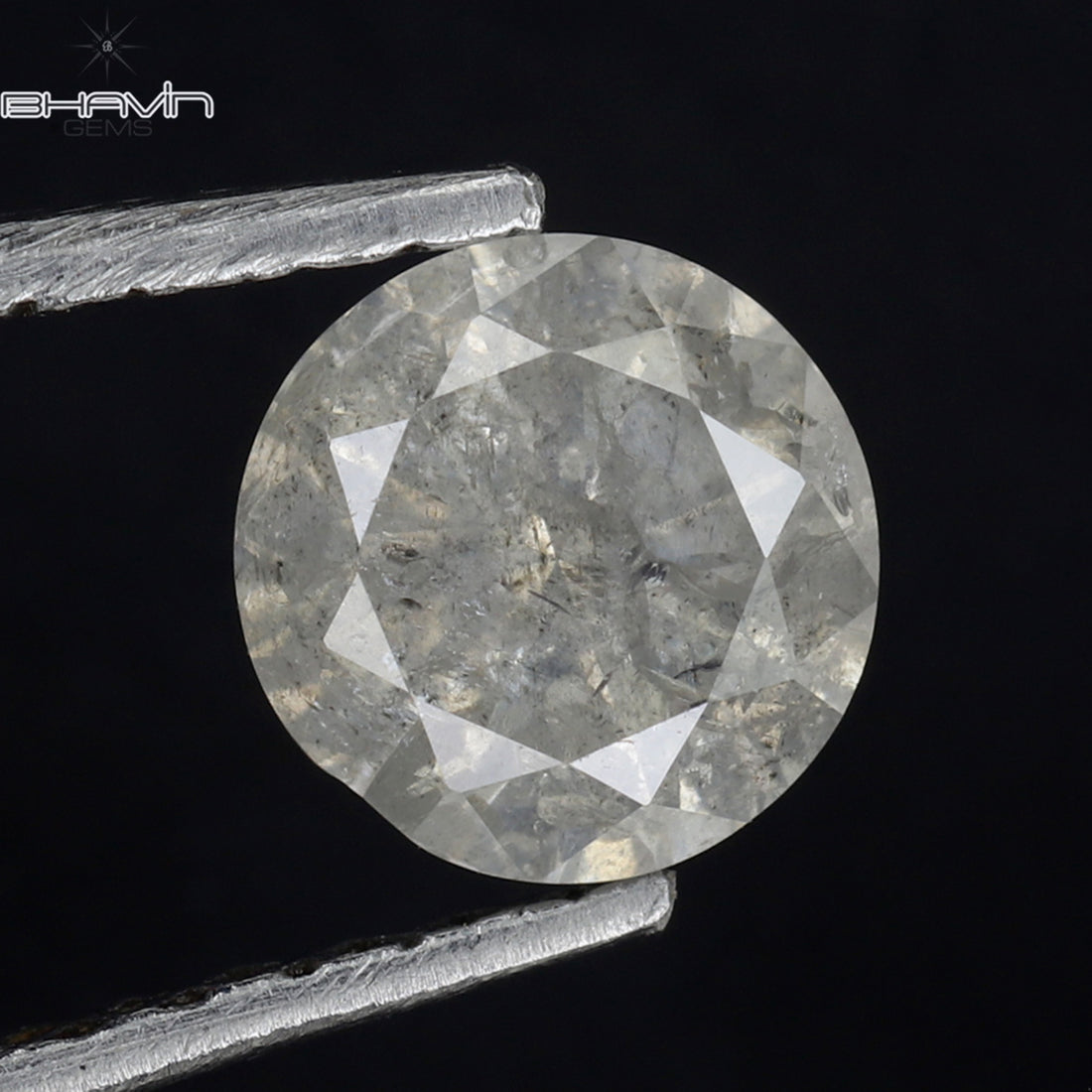 0.54 CT Natural Round Diamond White Color Clarity I3 (5.13 MM)
