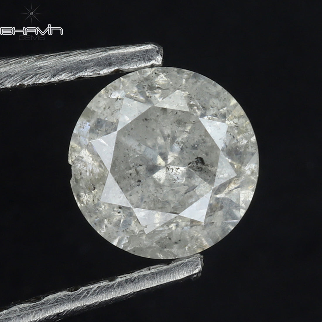 0.36 CT Natural Round Diamond White Color Clarity I3 (4.36 MM)
