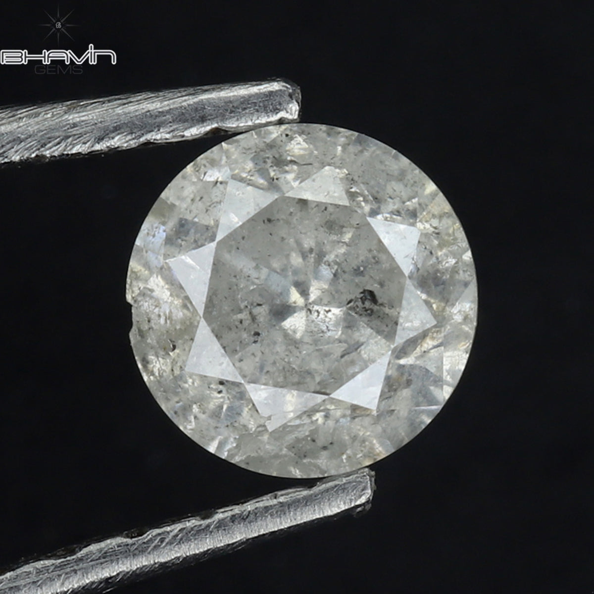 0.36 CT Natural Round Diamond White Color Clarity I3 (4.36 MM)