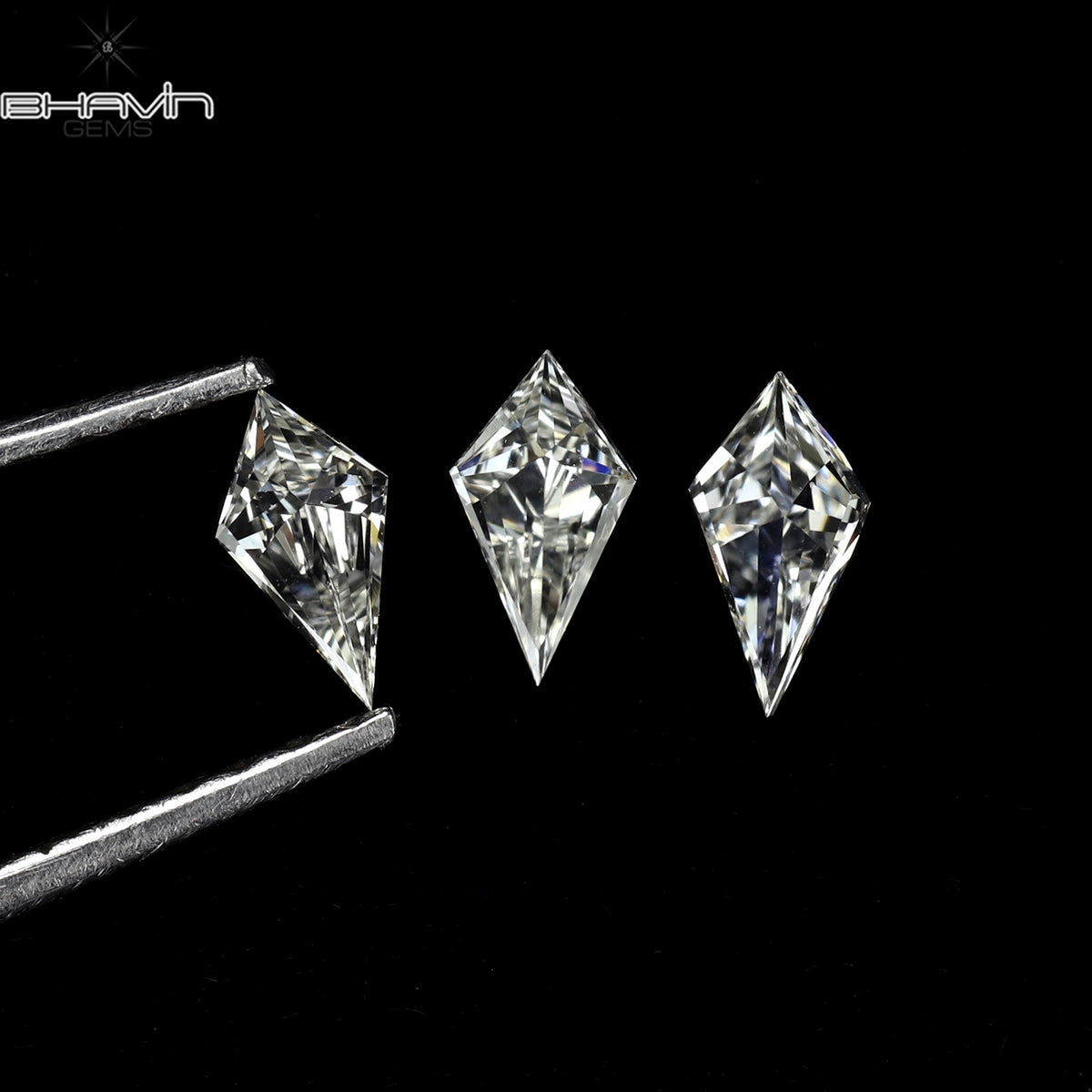 0.10 CT Natural Kite Diamond White (G+) Color Clarity VS (5.00 MM)