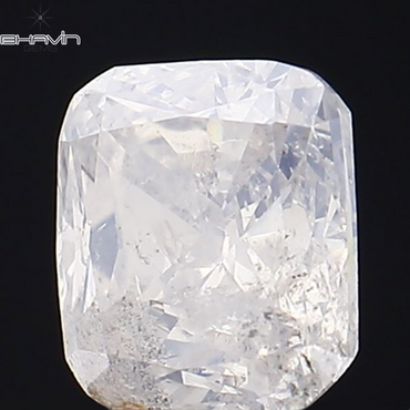 1.00 CT Radiant Shape Natural Diamond White Color I1 Clarity (5.88 MM)