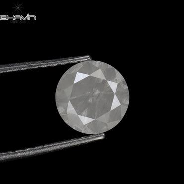 1.06 CT Round Shape Natural Loose Diamond White Color I3 Clarity (6.55 MM)