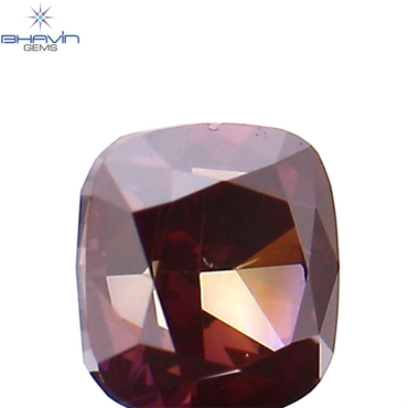 0.27 CT クッション シェイプ ナチュラル ルース ダイヤモンド 強化ピンク色 VS2 クラリティ (3.51 MM)