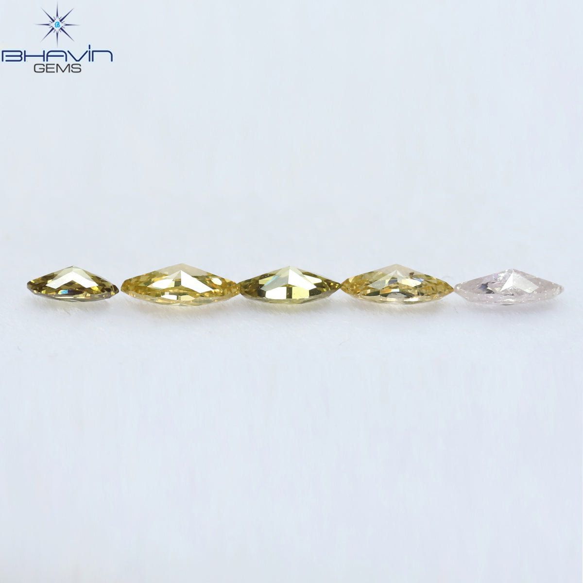0.05 CT クッションシェイプ 天然ダイヤモンド ピンク色 VS1 クラリティ (2.06 MM)