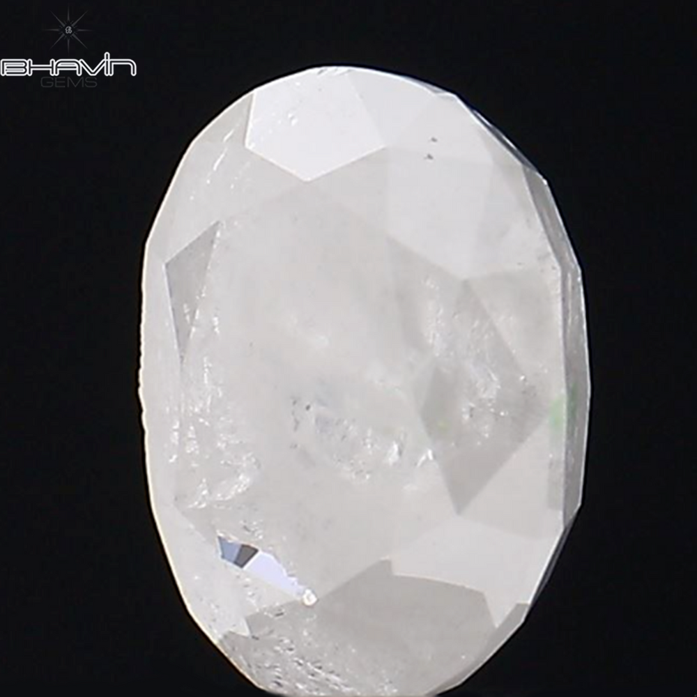 0.91 CT Oval Shape Natural Diamond White Color I3 Clarity (6.36 MM)