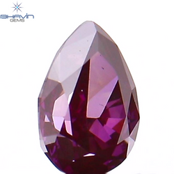0.20 CT Pear Shape Natural Diamond Pink Color VS1 Clarity (4.27 MM)