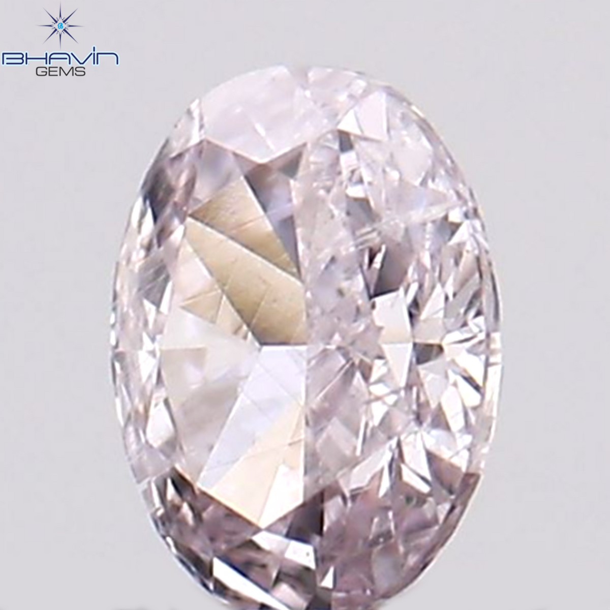 0.08 CT Natural Oval Diamond Pink Color Clarity VS2 (2.97 MM)