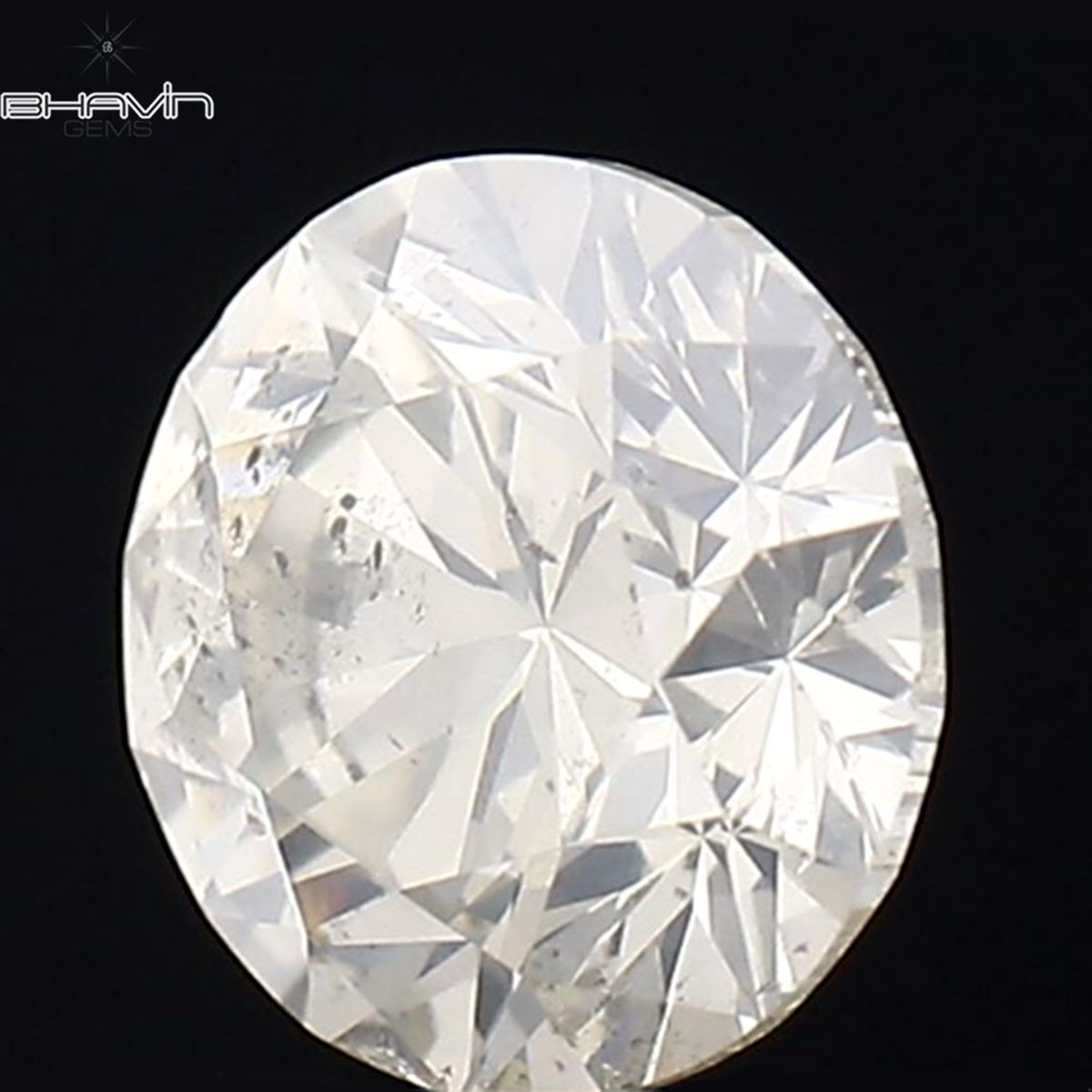 0.51 CT Natural Round Diamond White Color Clarity SI2 (5.00 MM)