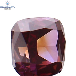 0.19 CT Cushion Shape Natural Loose Diamond Enhanced Pink Color VS2 Clarity (3.05 MM)