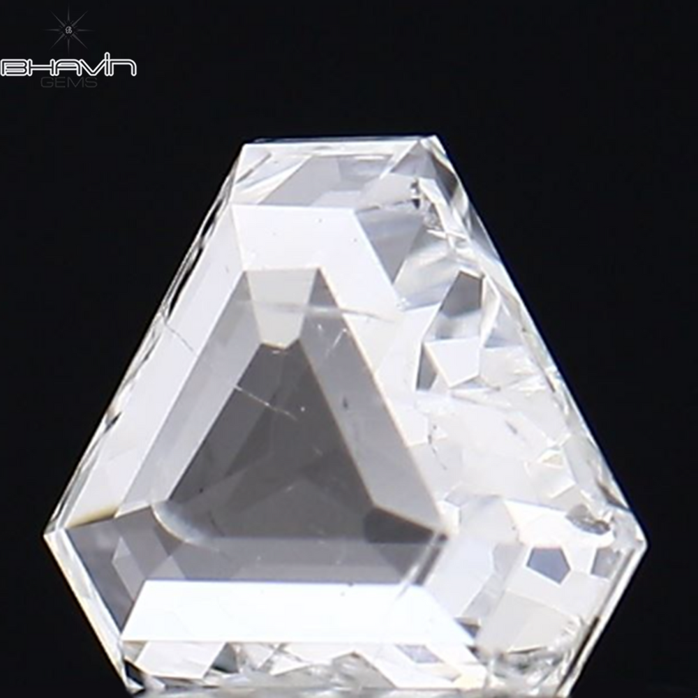 0.22 CT 五角形 天然ダイヤモンド ホワイト カラー SI1 クラリティ (4.68 MM)