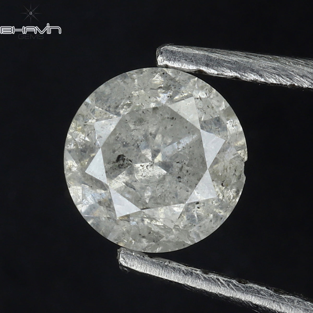 0.36 CT Natural Round Diamond White Color Clarity I3 (4.36 MM)
