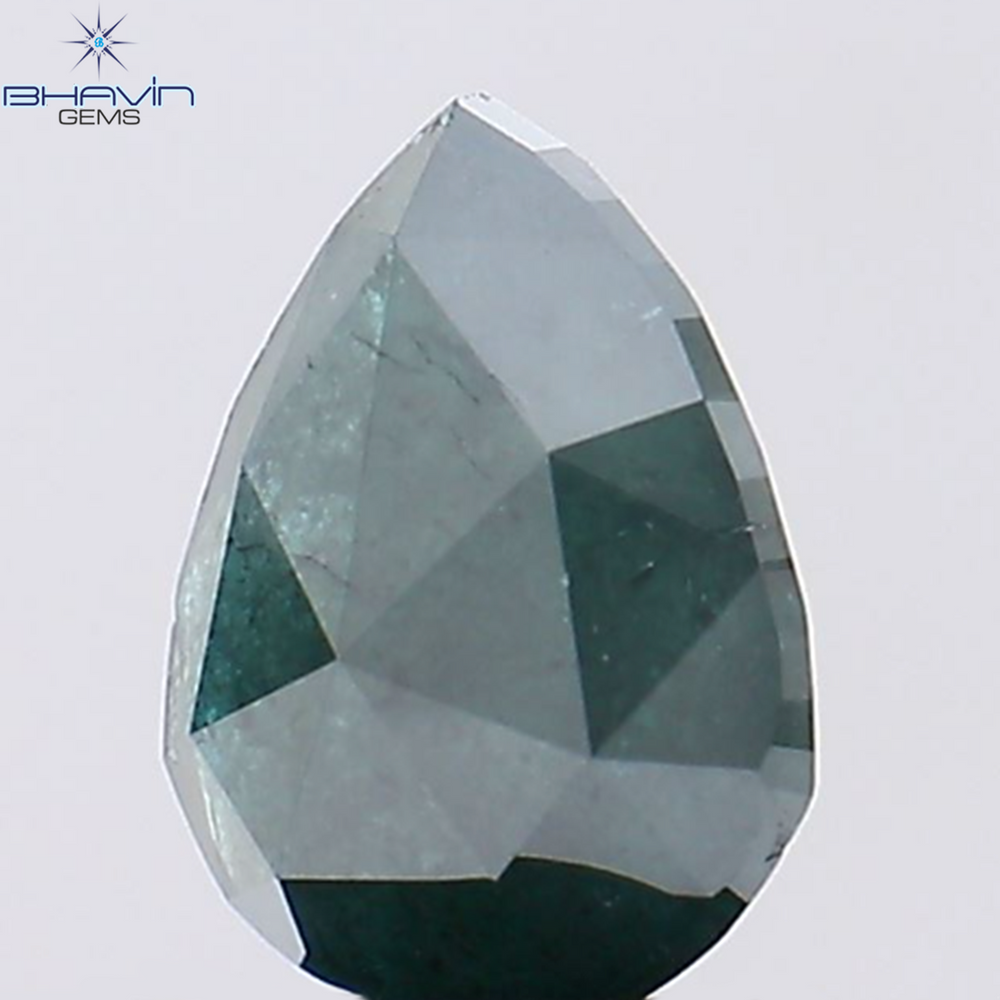 1.37 Pear Shape Natural Diamond Blue Color I3 Clarity (8.12 MM)